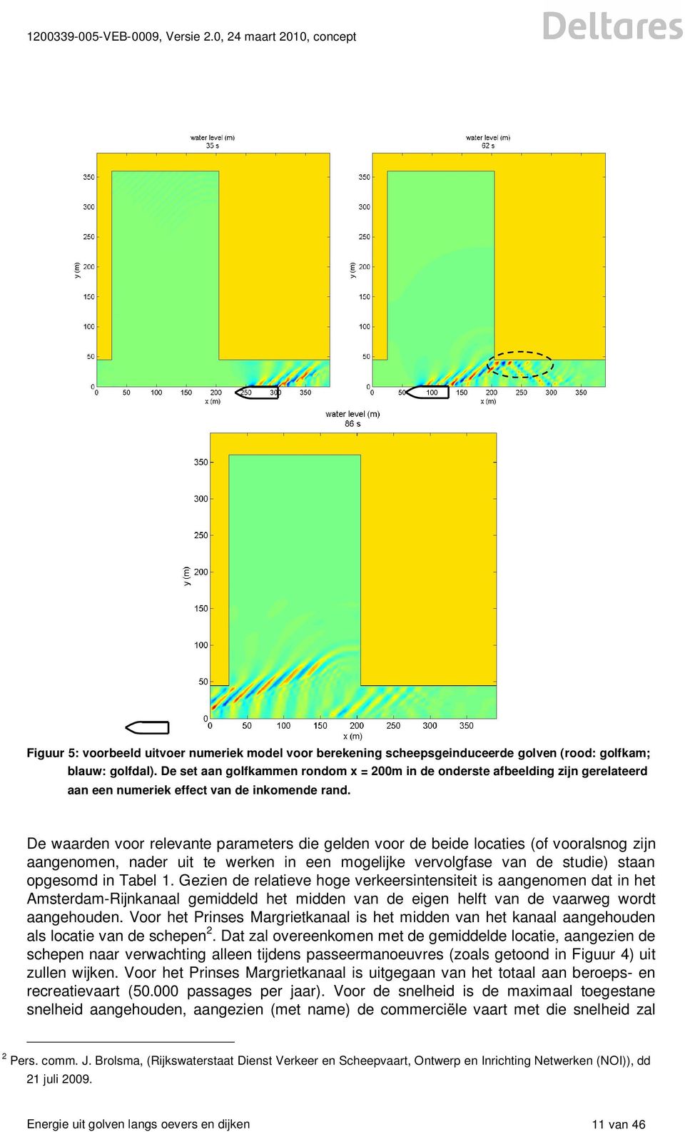 De waarden voor relevante parameters die gelden voor de beide locaties (of vooralsnog zijn aangenomen, nader uit te werken in een mogelijke vervolgfase van de studie) staan opgesomd in Tabel 1.