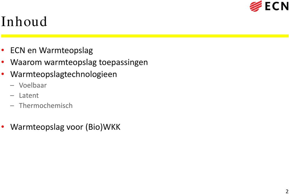 Warmteopslagtechnologieen Voelbaar