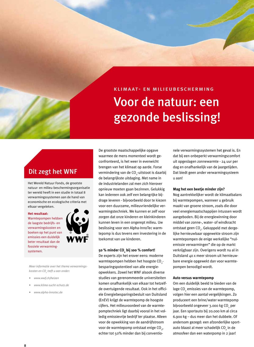 ecologische criteria met elkaar vergeleken.