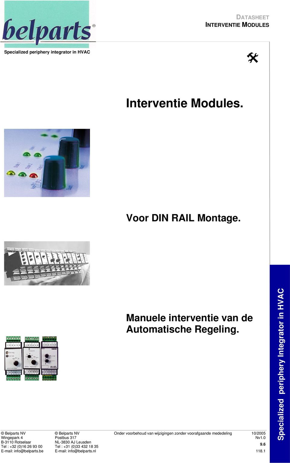 Manuele interventie van