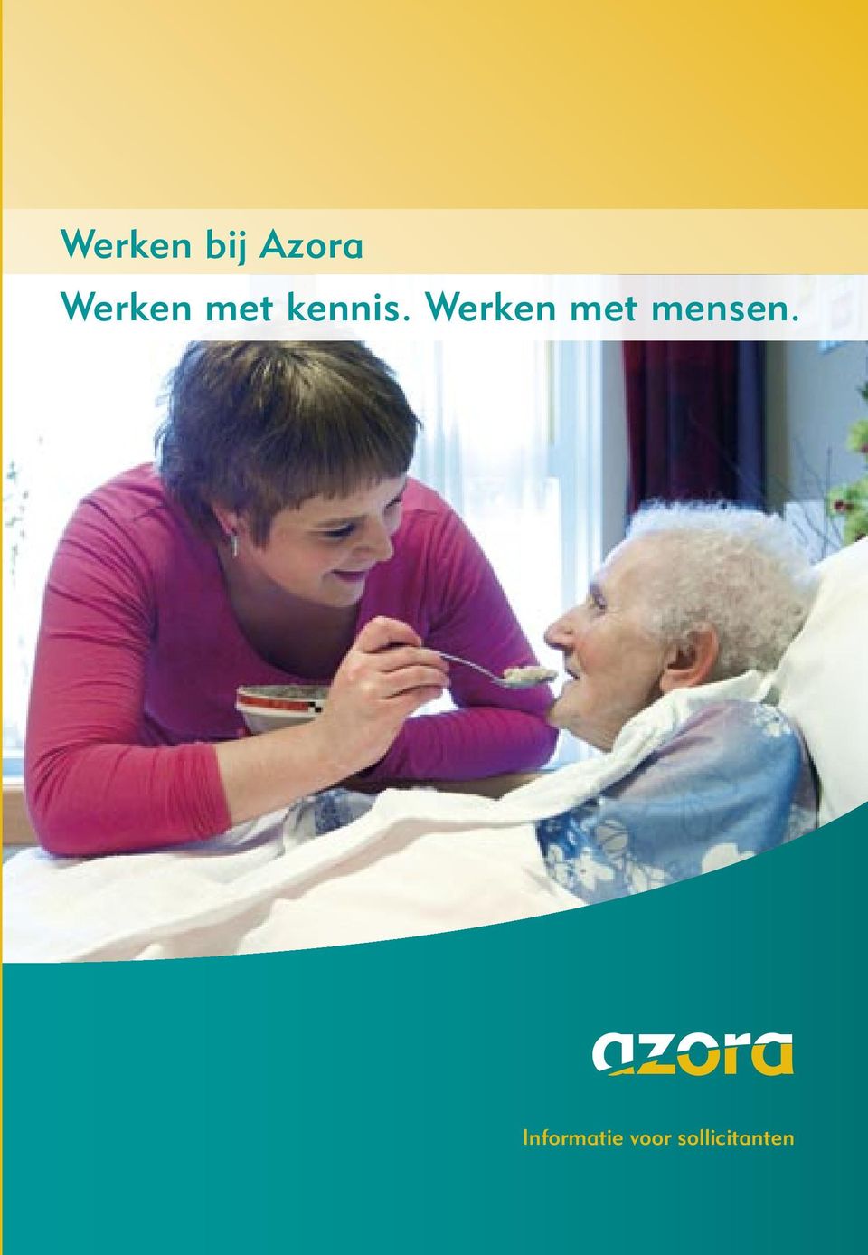 Werken met mensen.