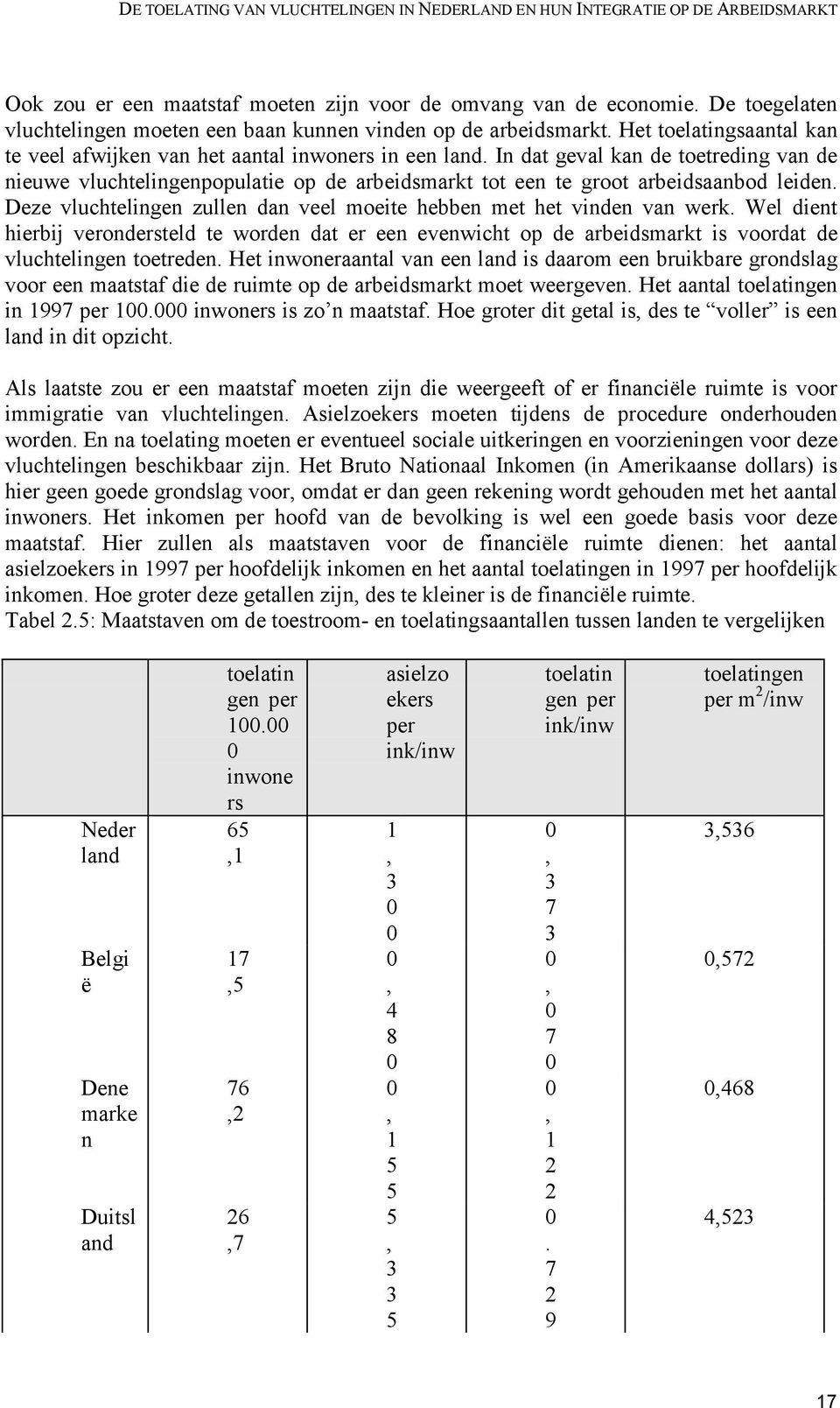 In dat geval kan de toetreding van de nieuwe vluchtelingenpopulatie op de arbeidsmarkt tot een te groot arbeidsaanbod leiden. Deze vluchtelingen zullen dan veel moeite hebben met het vinden van werk.