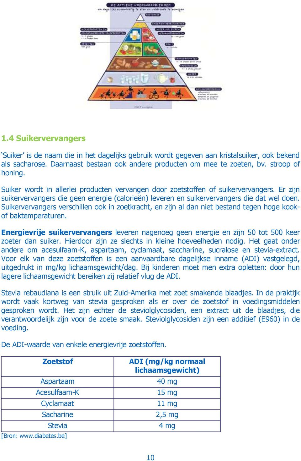 Suikervervangers verschillen ook in zoetkracht, en zijn al dan niet bestand tegen hoge kookof baktemperaturen.