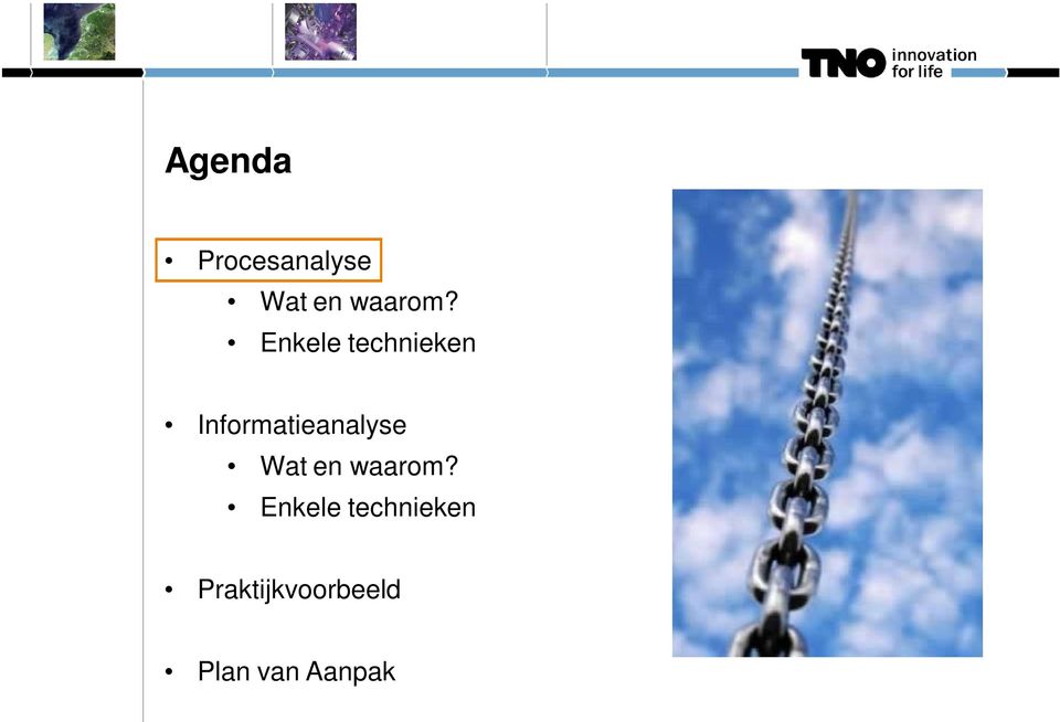 Informatieanalyse Wat en waarom?