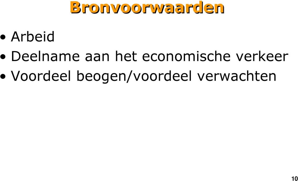 economische verkeer