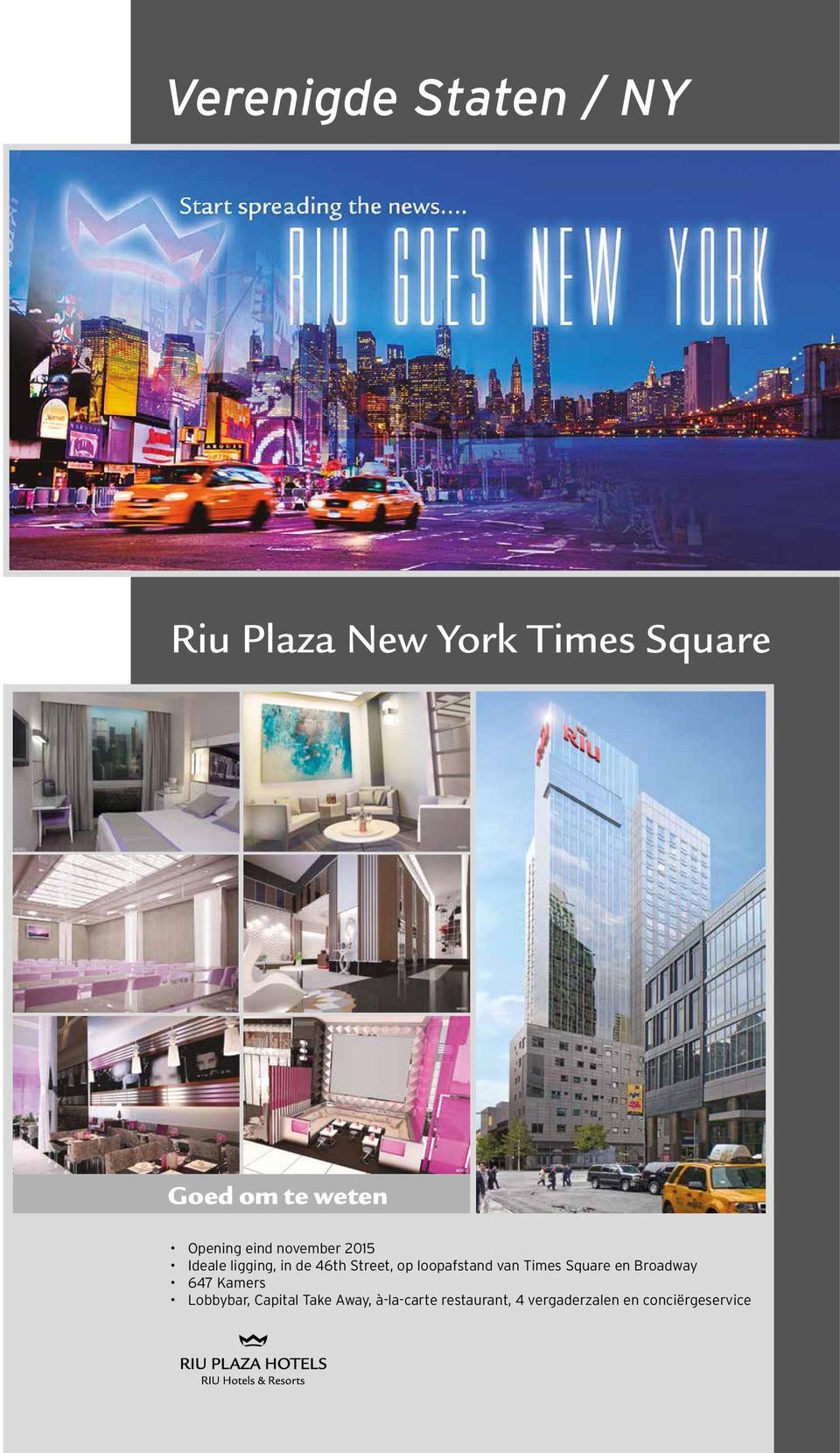 loopafstand van Times Square en Broadway 647 Kamers Lobbybar,