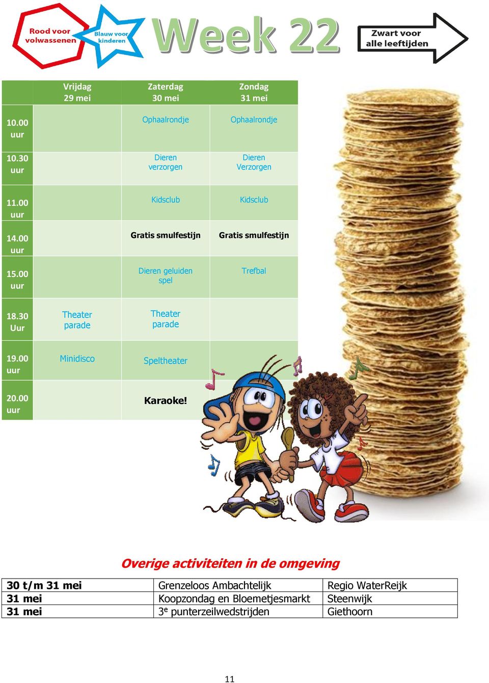 Overige activiteiten in de omgeving 30 t/m 31 mei Grenzeloos