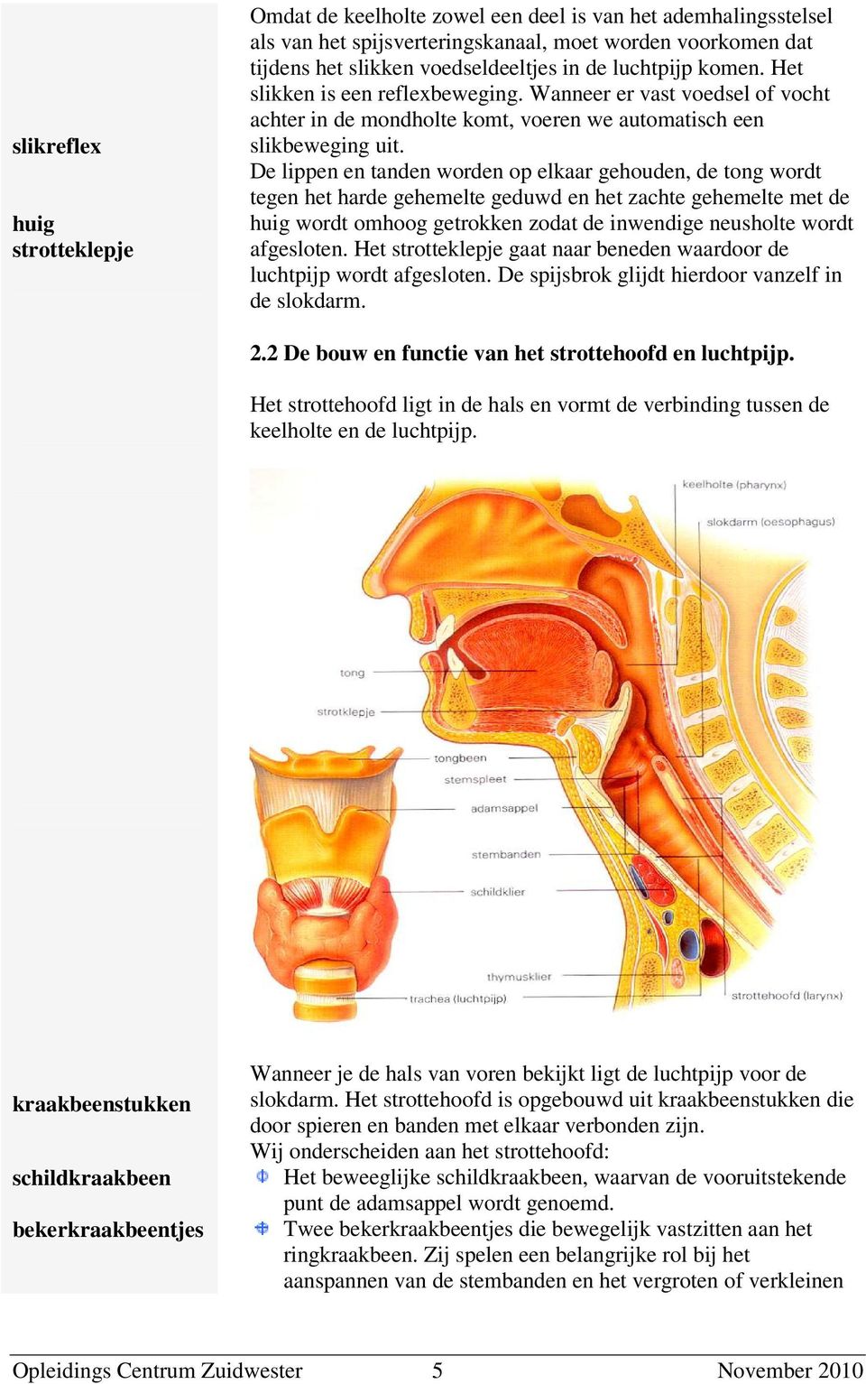 De lippen en tanden worden op elkaar gehouden, de tong wordt tegen het harde gehemelte geduwd en het zachte gehemelte met de huig wordt omhoog getrokken zodat de inwendige neusholte wordt afgesloten.