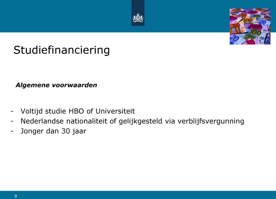 nationaliteit of gelijkgesteld via