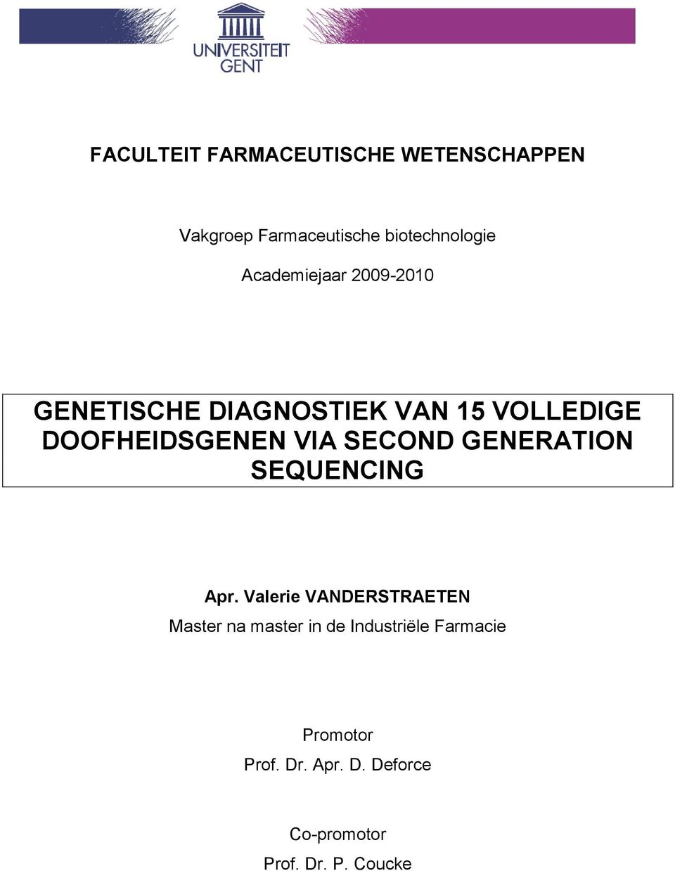 SECOND GENERATION SEQUENCING Apr.