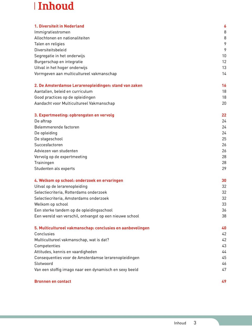 hoger onderwijs 13 Vormgeven aan multicultureel vakmanschap 14 2.