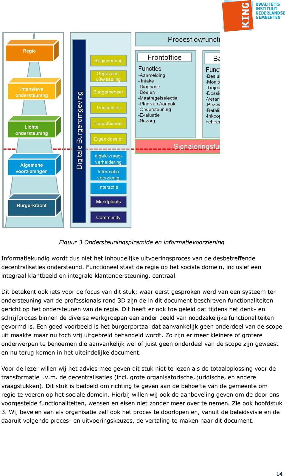 Dit betekent ook iets voor de focus van dit stuk; waar eerst gesproken werd van een systeem ter ondersteuning van de professionals rond 3D zijn de in dit document beschreven functionaliteiten gericht