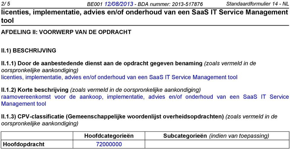 IT Service Management II.1.