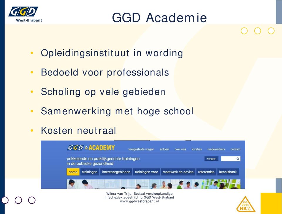 Scholing op vele gebieden