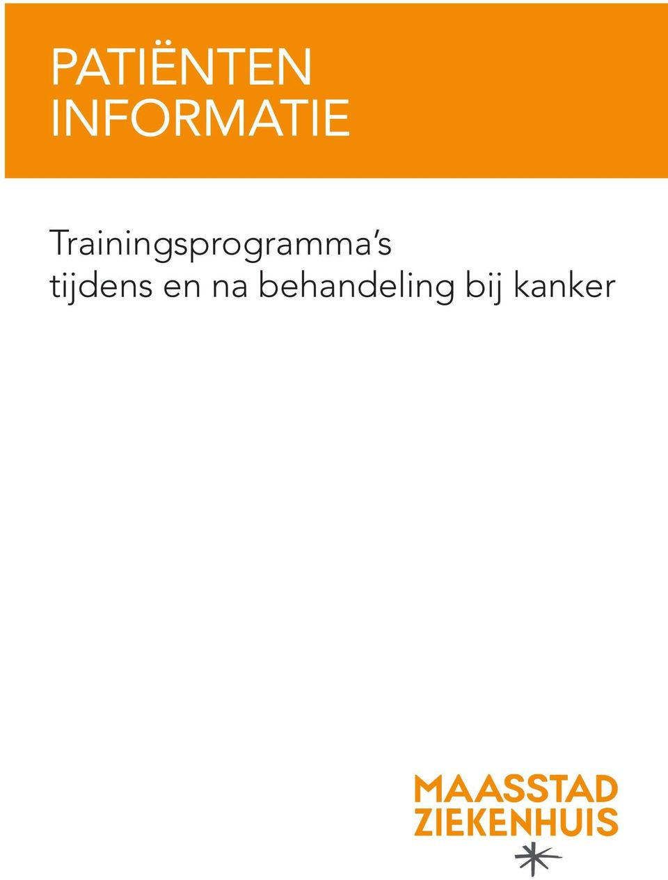 Trainingsprogramma