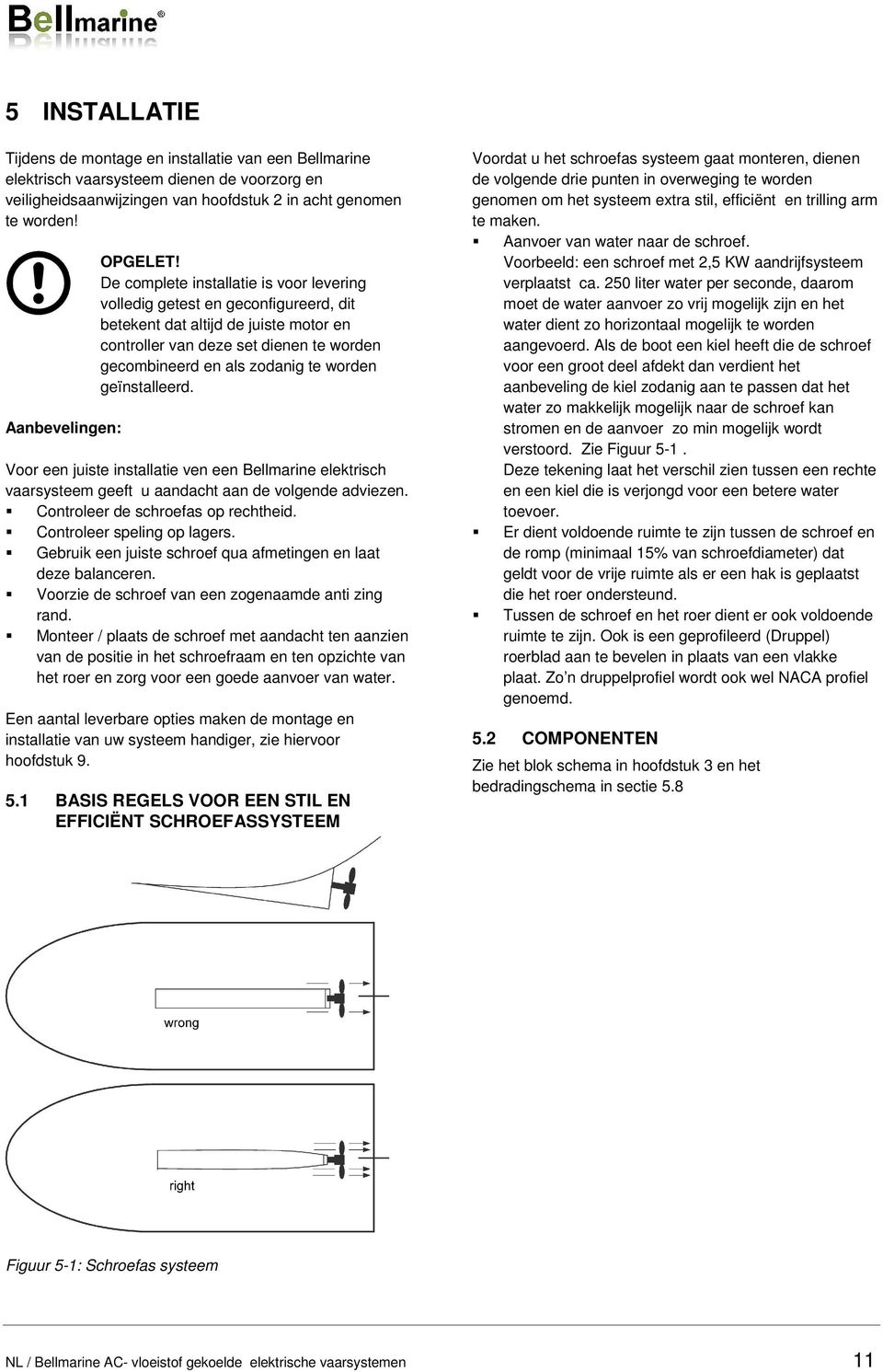 De complete installatie is voor levering volledig getest en geconfigureerd, dit betekent dat altijd de juiste motor en controller van deze set dienen te worden gecombineerd en als zodanig te worden