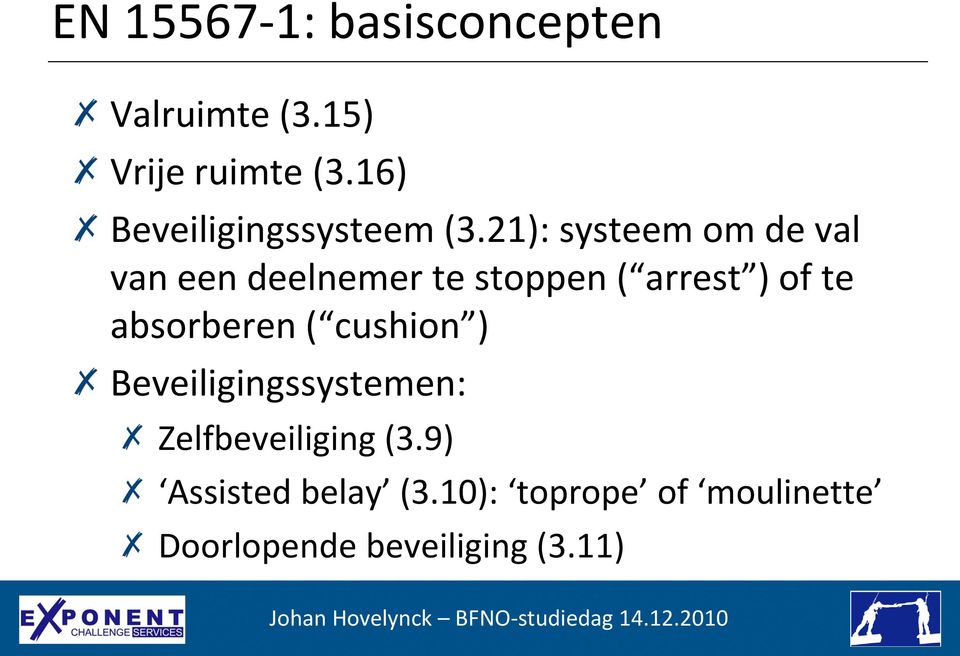 21): systeem om de val cushion Beveiligingssystemen: