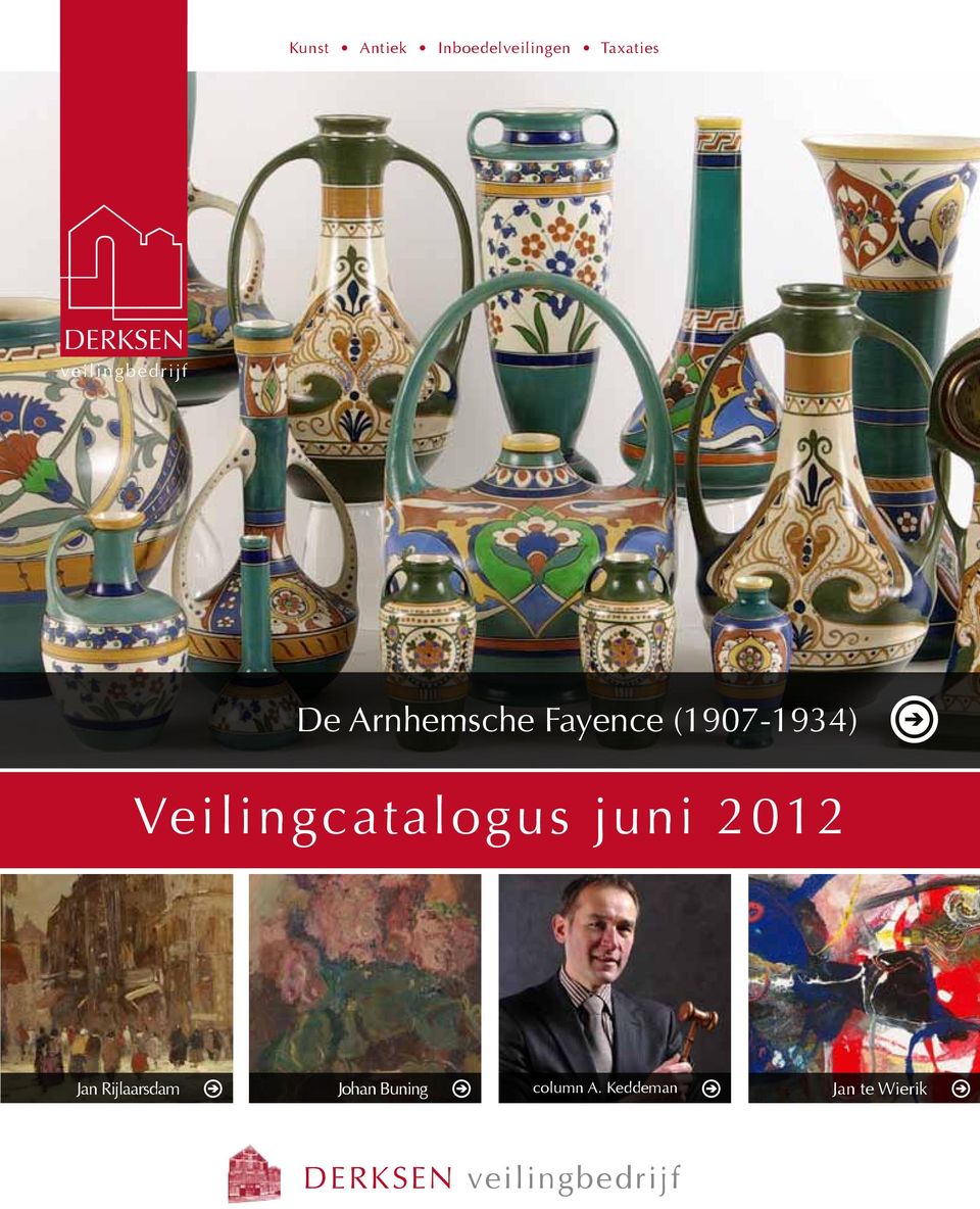 Veilingcatalogus juni 2012 Jan Rijlaarsdam Johan