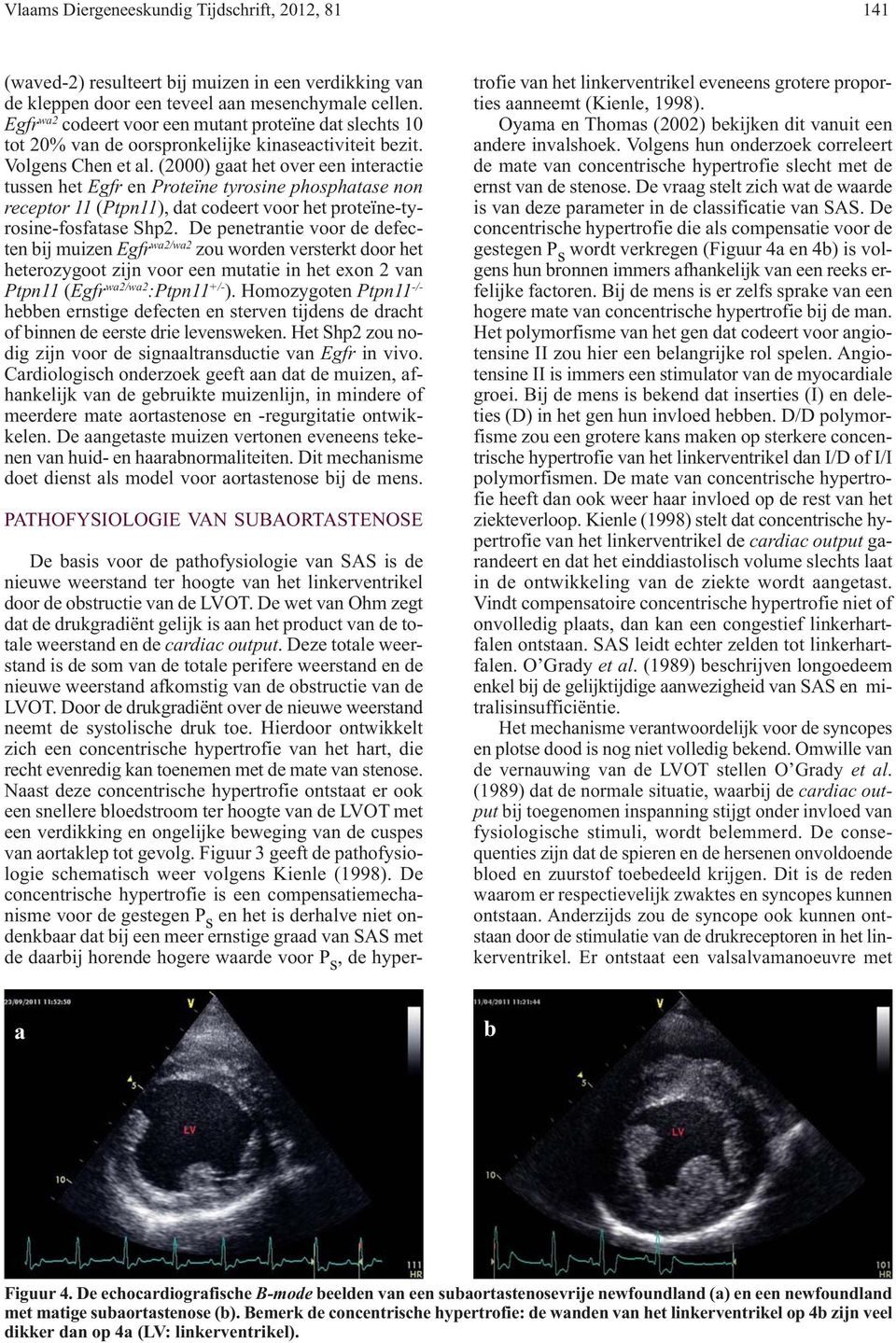 (2000) gaat het over een interactie tussen het Egfr en Proteïne tyrosine phosphatase non receptor 11 (Ptpn11), dat codeert voor het proteïne-tyrosine-fosfatase Shp2.