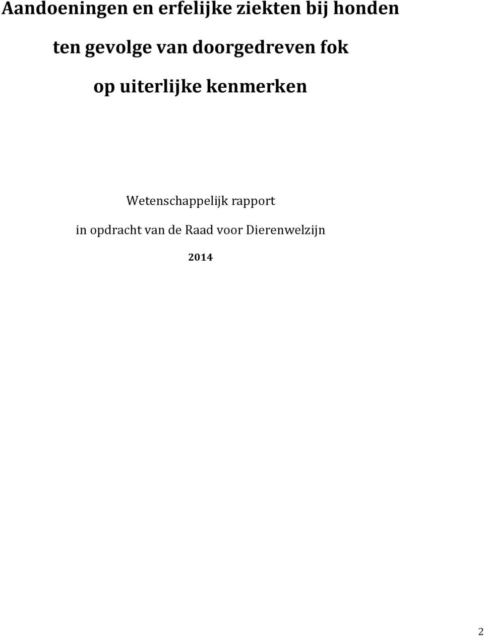 uiterlijke kenmerken Wetenschappelijk