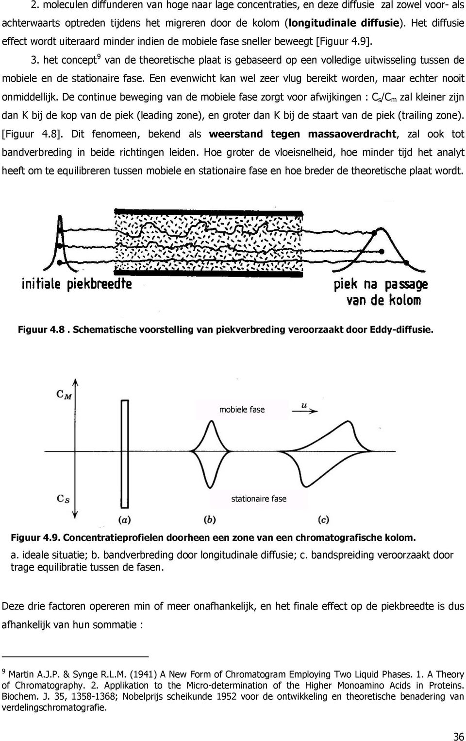 het concept 9 van de theoretische plaat is gebaseerd op een volledige uitwisseling tussen de obiele en de stationaire fase.