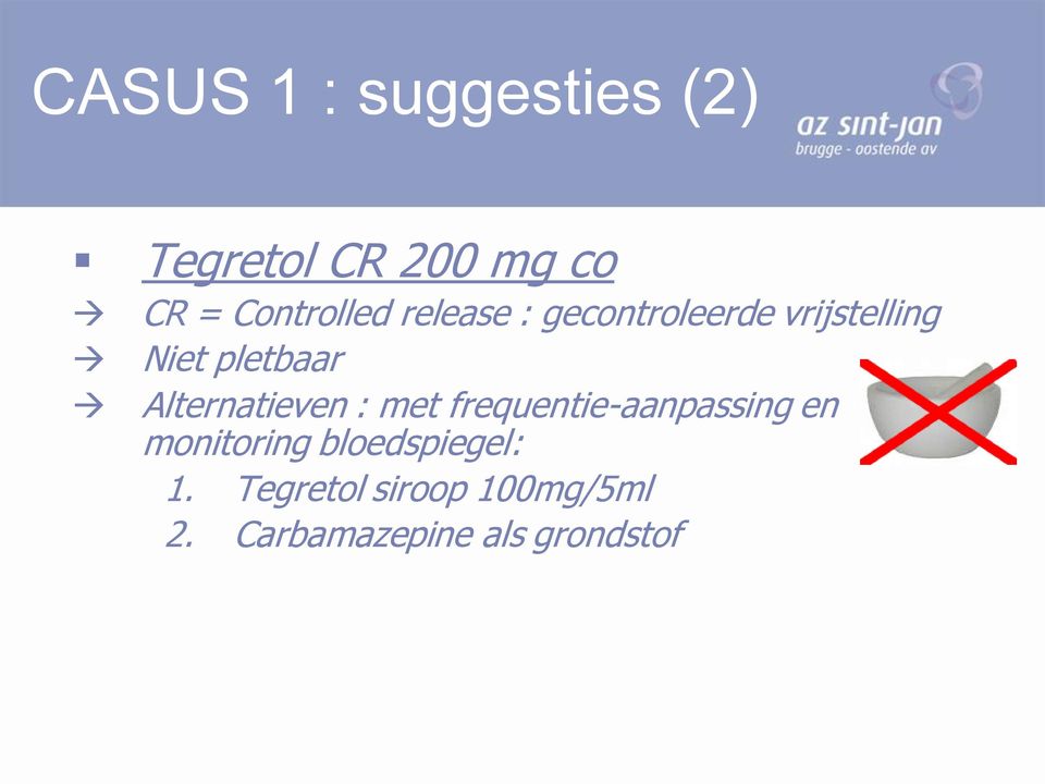 pletbaar Alternatieven : met frequentie-aanpassing en