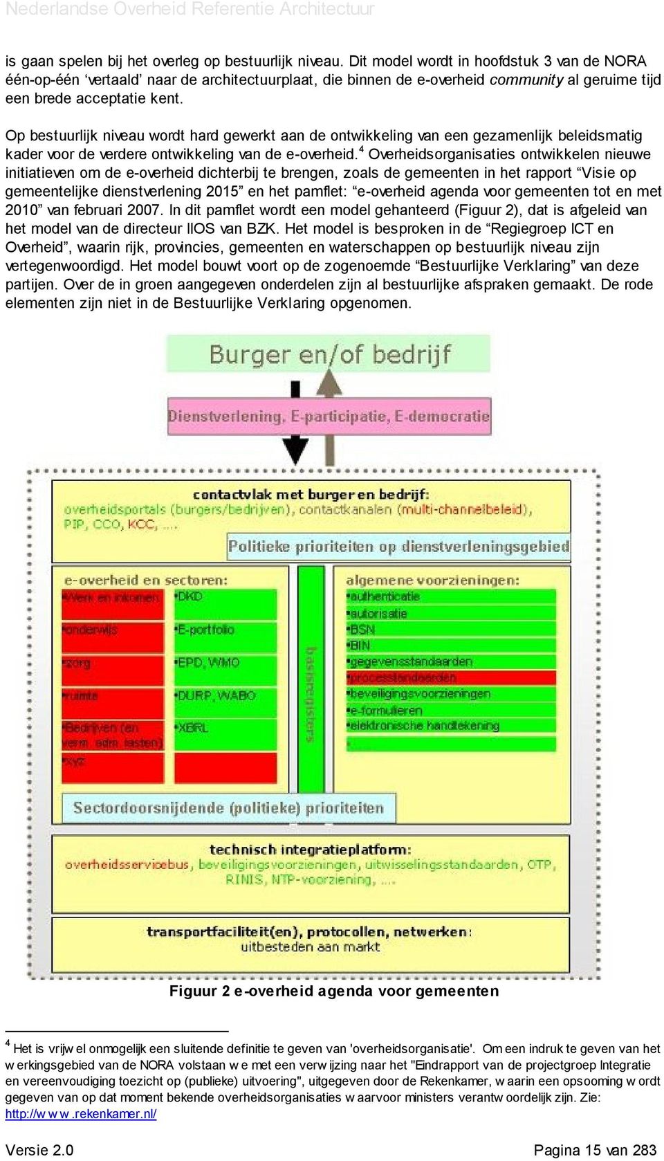 Op bestuurlijk niveau wordt hard gewerkt aan de ontwikkeling van een gezamenlijk beleidsmatig kader voor de verdere ontwikkeling van de e-overheid.