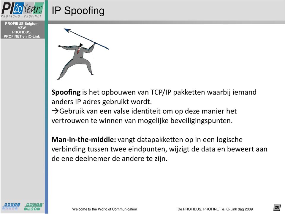 Gebruik van een valse identiteit om op deze manier het vertrouwen te winnen van mogelijke