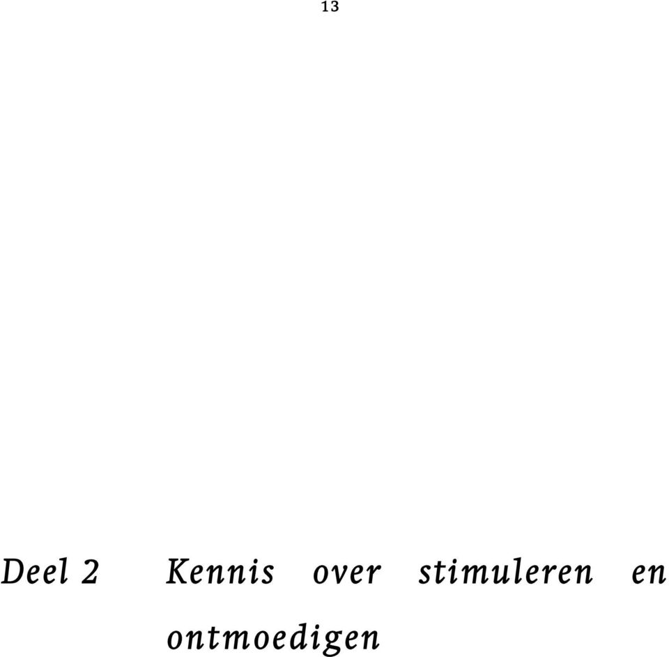 stimuleren