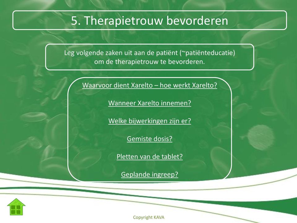 Waarvoor dient Xarelto hoe werkt Xarelto? Wanneer Xarelto innemen?