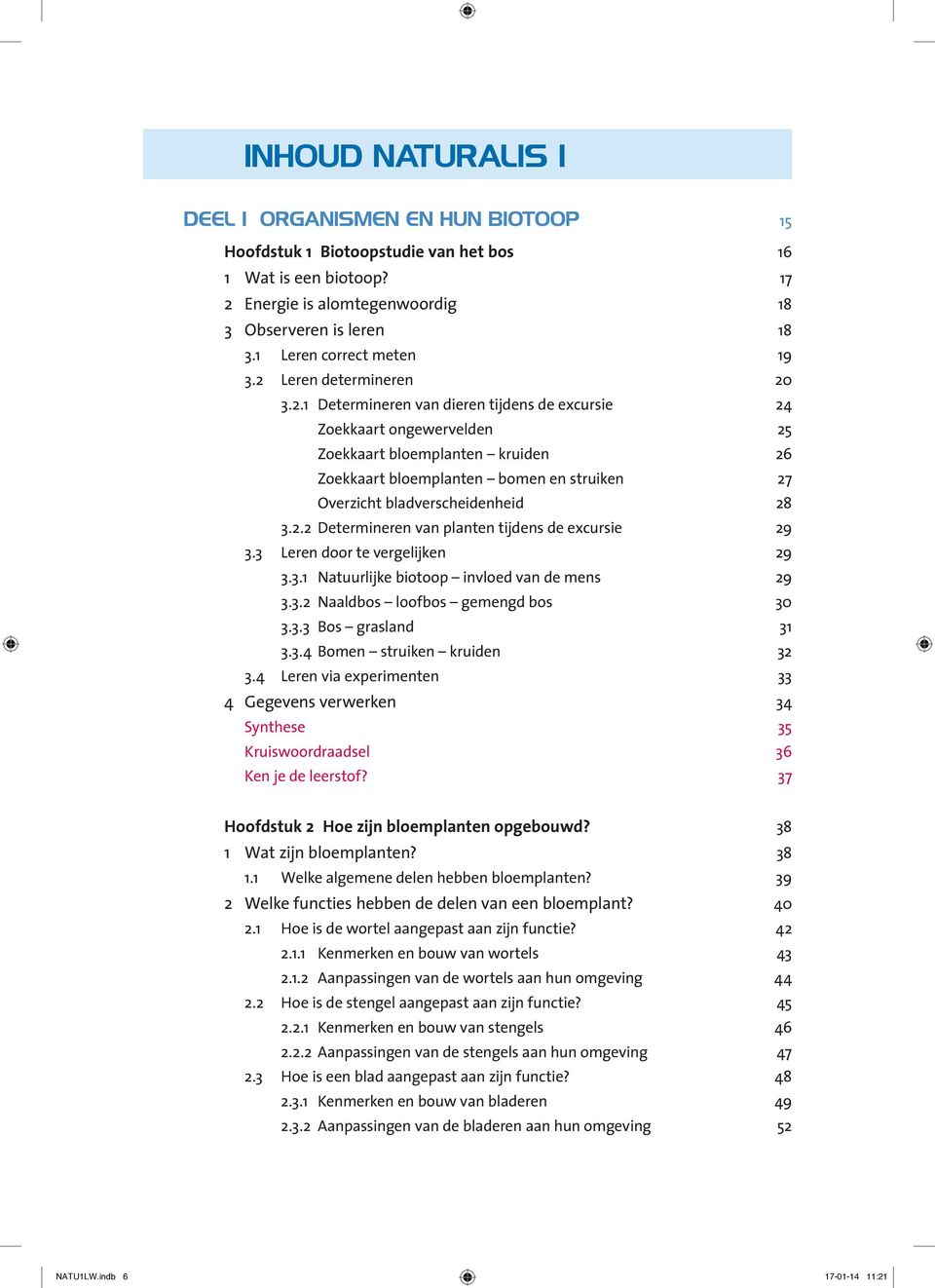 Leren determineren 20