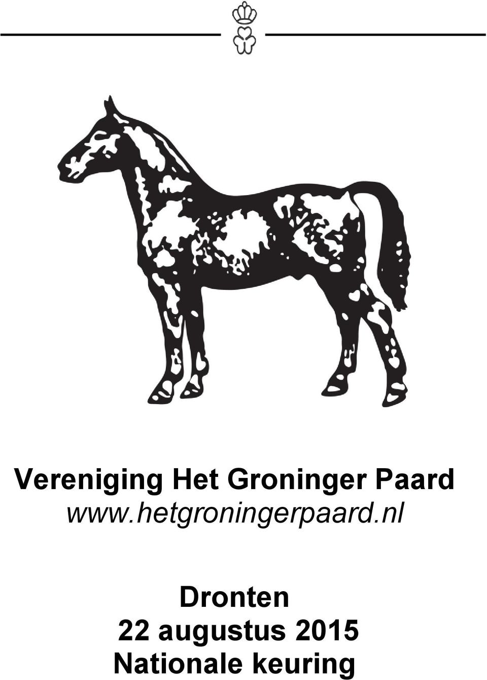 hetgroningerpaard.