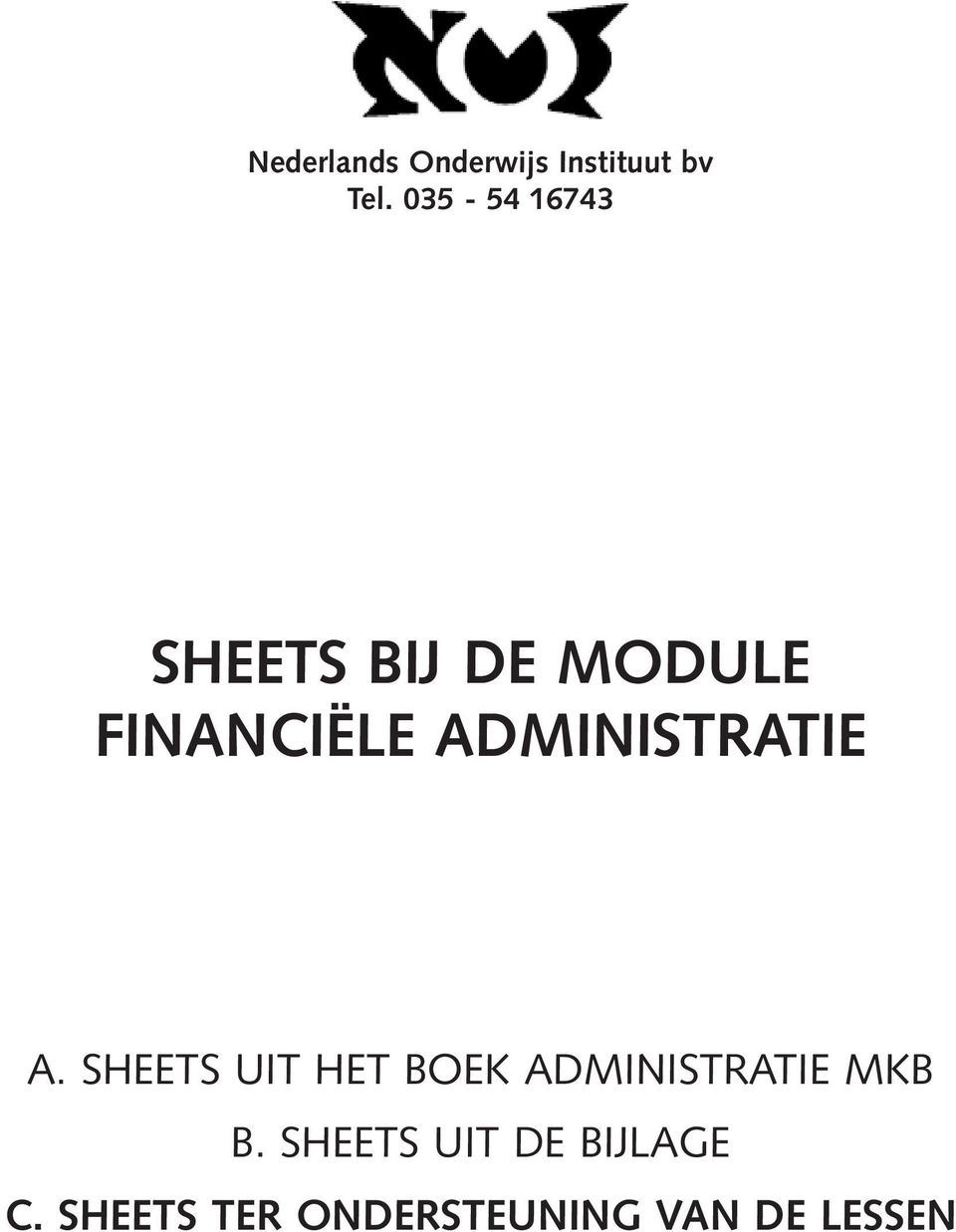 ADMINISTRATIE A.