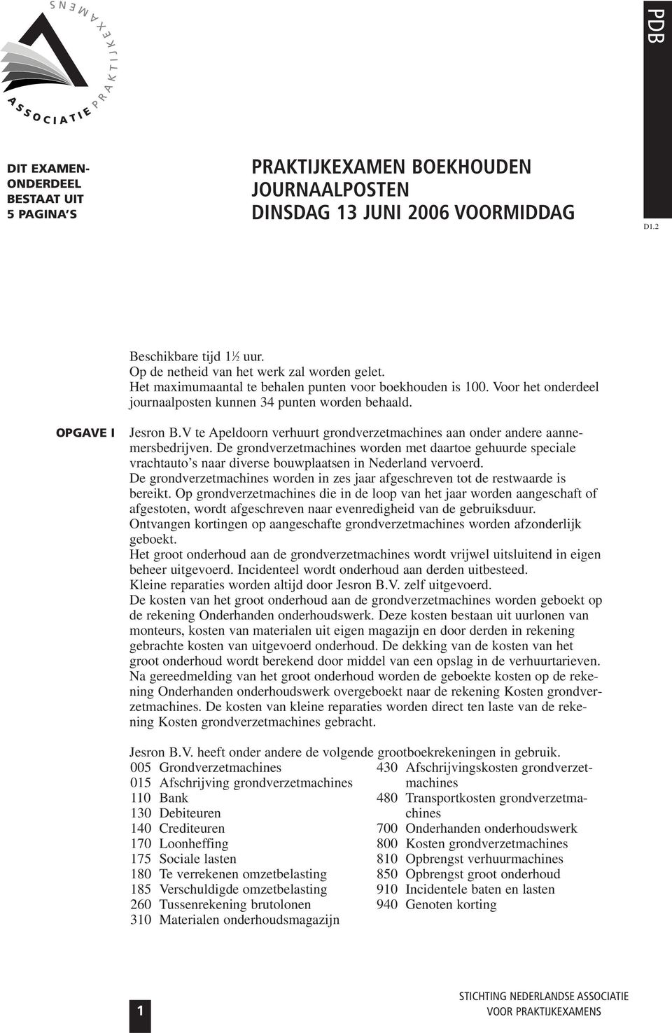 V te Apeldoorn verhuurt grondverzetmachines aan onder andere aannemersbedrijven.