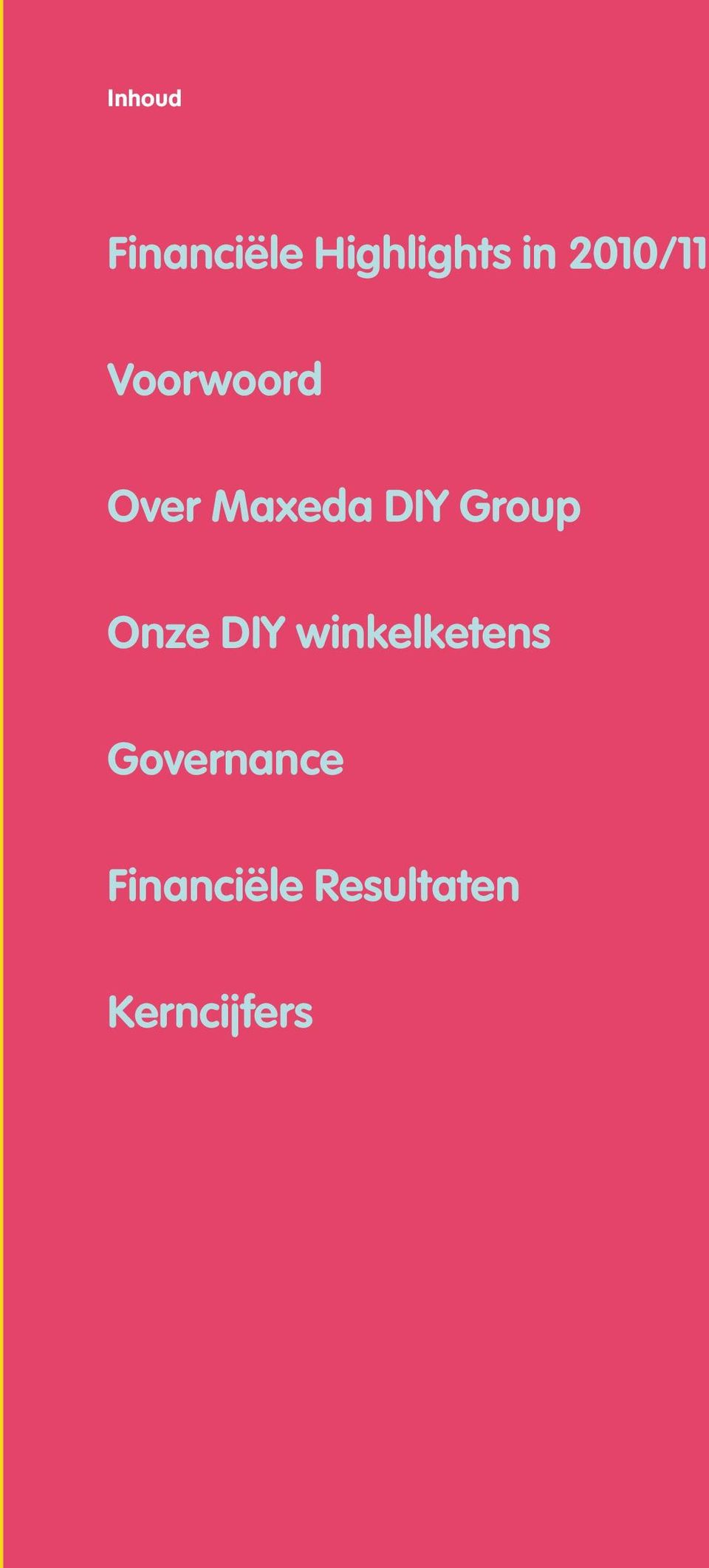 Group Onze DIY winkelketens