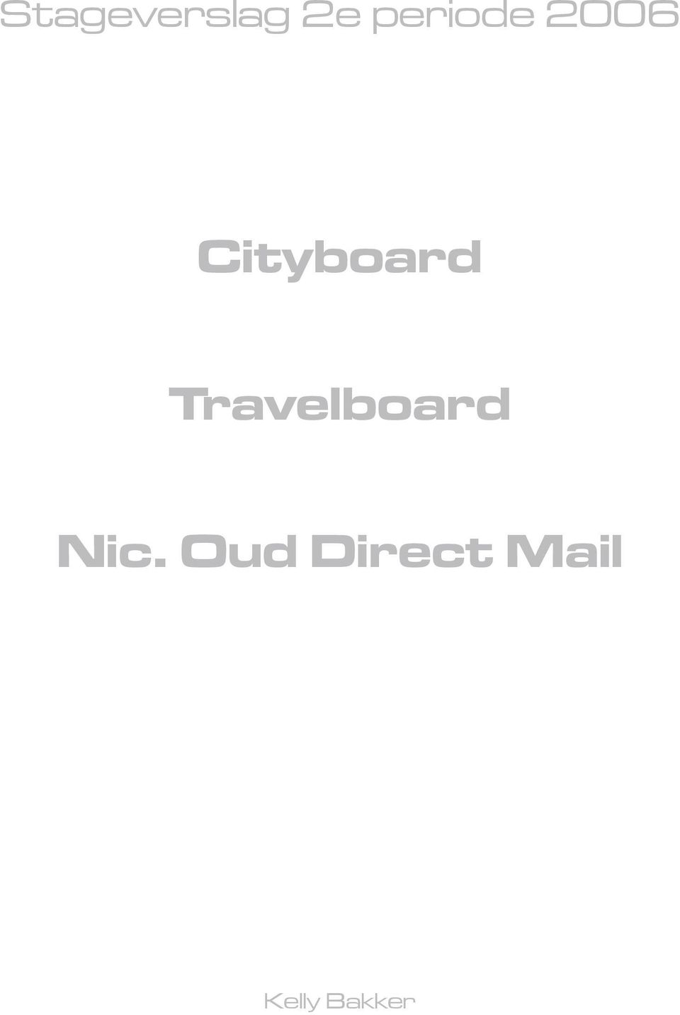 Cityboard