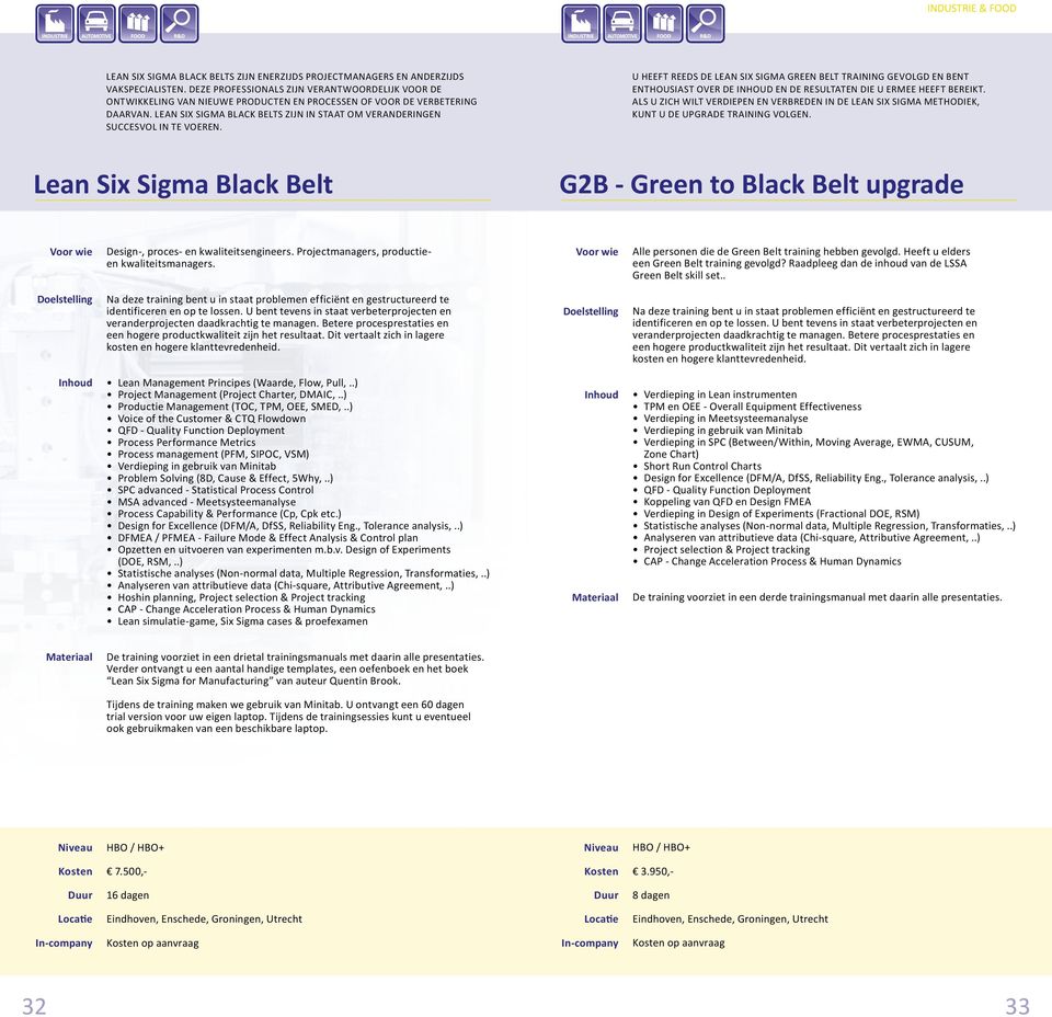 Lean Six Sigma Black Belts zijn in staat om veranderingen succesvol in te voeren.