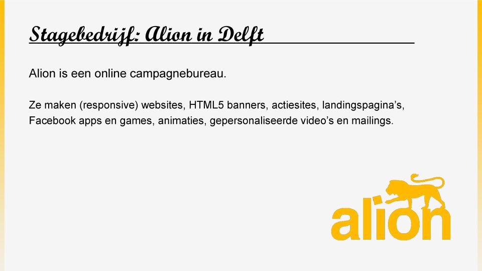 Ze maken (responsive) websites, HTML5 banners,