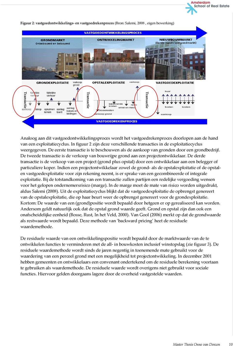 De eerste transactie is te beschouwen als de aankoop van gronden door een grondbedrijf. De tweede transactie is de verkoop van bouwrijpe grond aan een projectontwikkelaar.