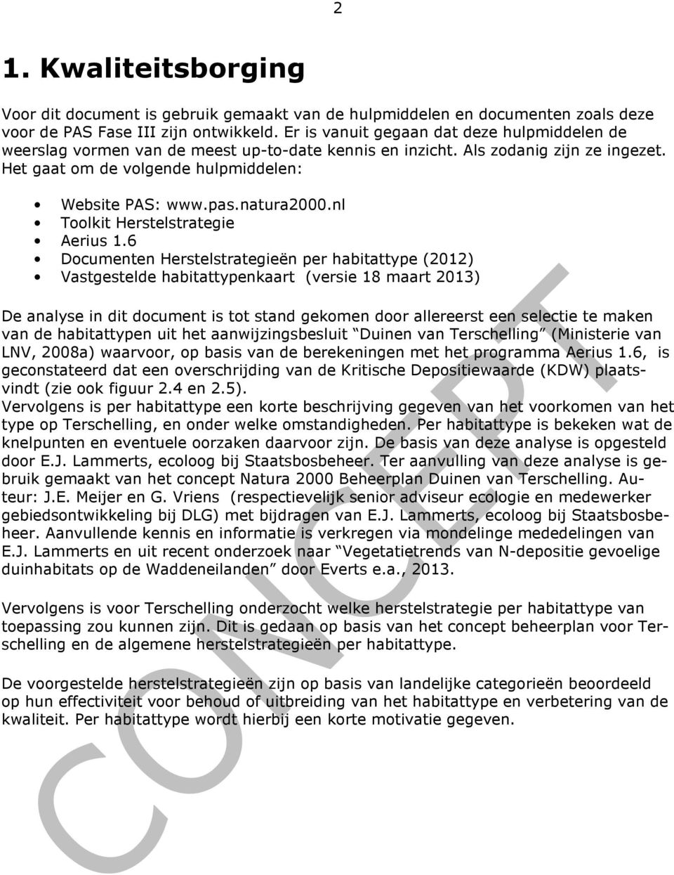 natura2000.nl Toolkit Herstelstrategie Aerius 1.