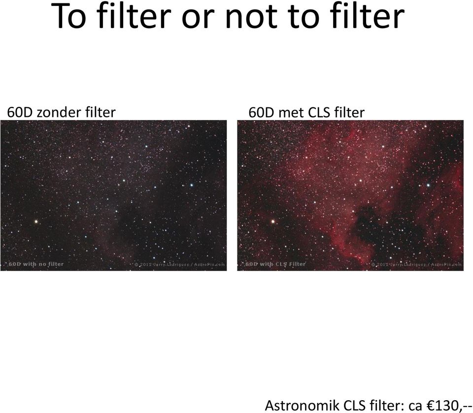 filter 60D met CLS