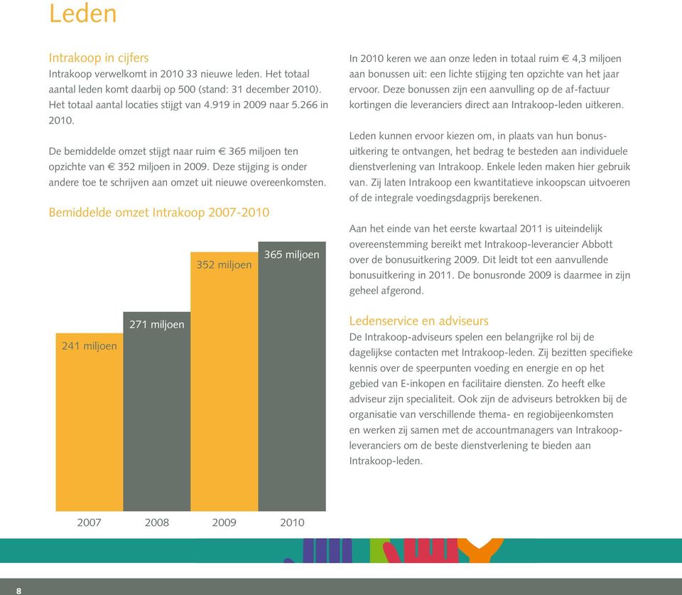 Deze stijging is onder andere toe te schrijven aan omzet uit nieuwe overeenkomsten.