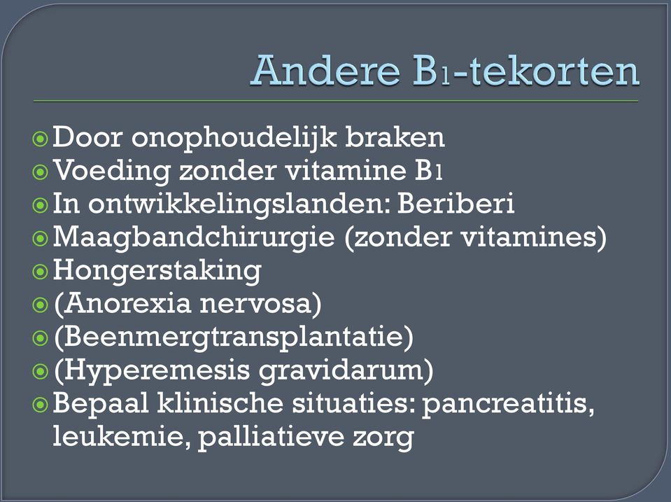 Hongerstaking (Anorexia nervosa) (Beenmergtransplantatie)