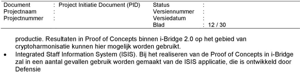 Integrated Staff Information System (ISIS).