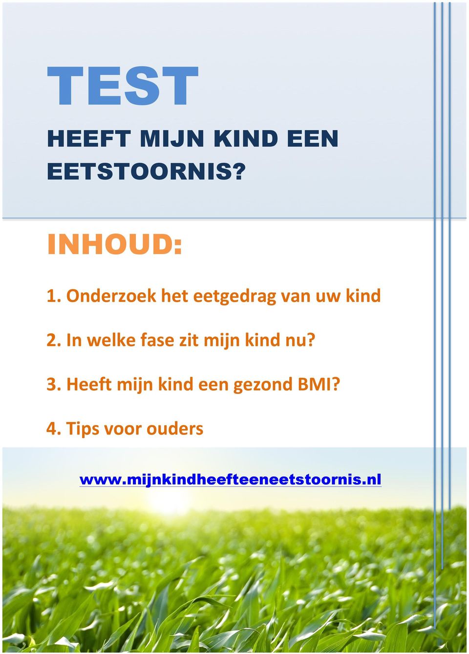 In welke fase zit mijn kind nu? 3.