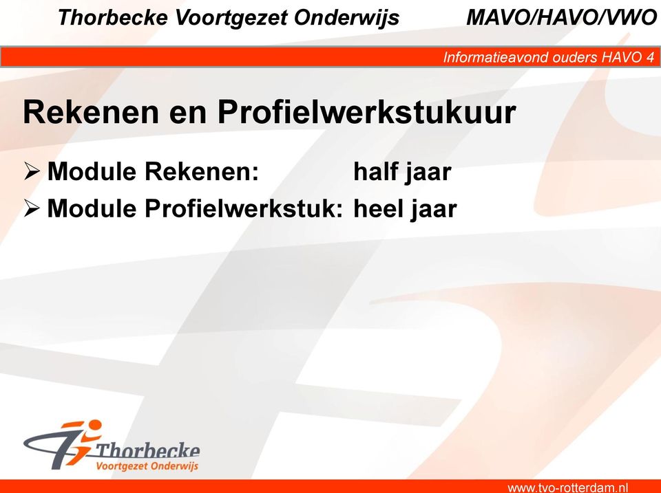 Module Rekenen: half