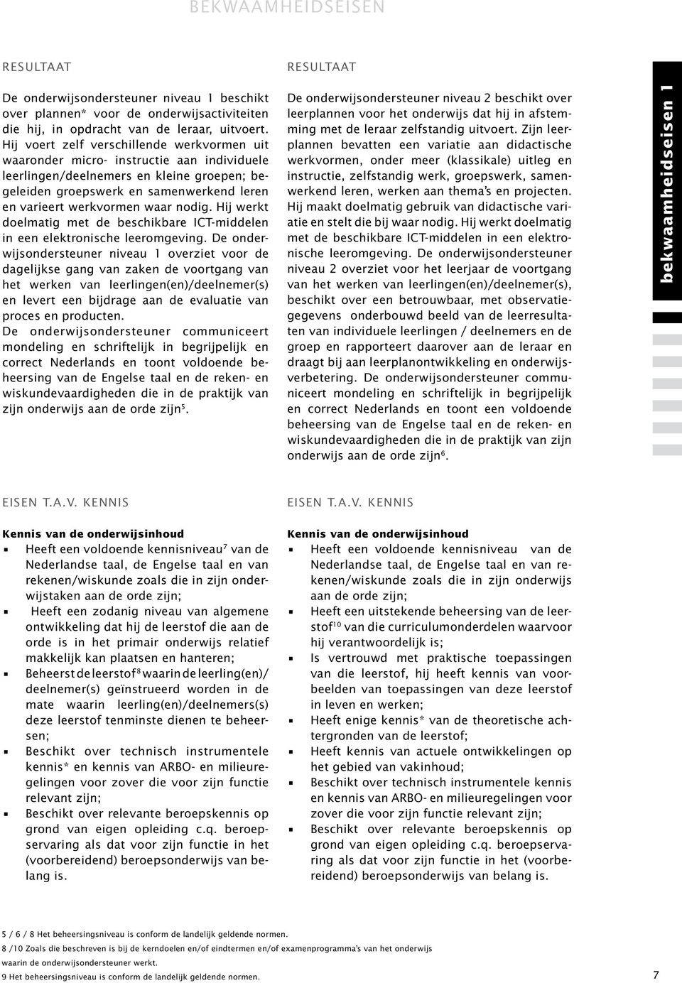 waar nodig. Hij werkt doelmatig met de beschikbare ICT-middelen in een elektronische leeromgeving.