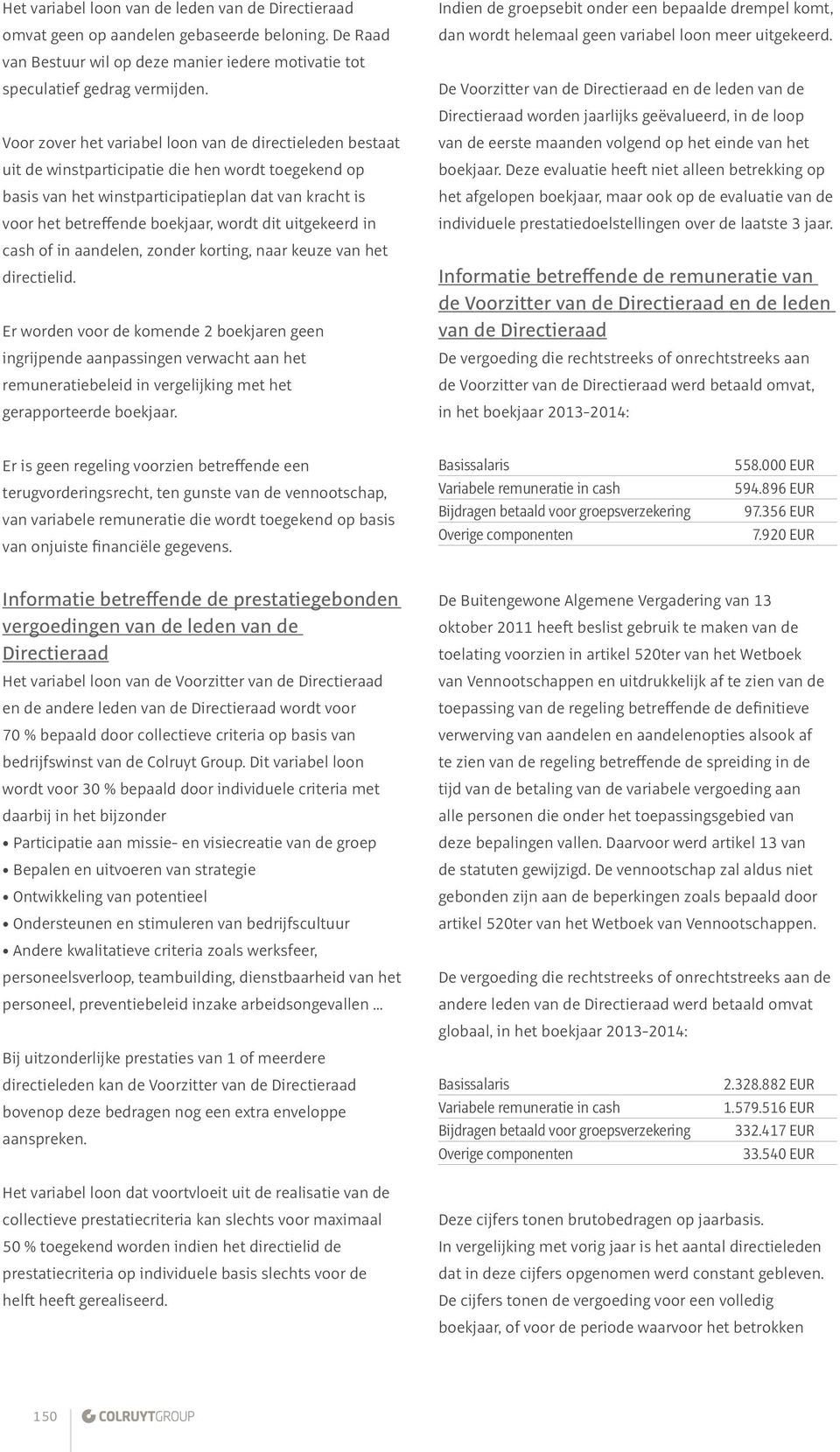 wordt dit uitgekeerd in cash of in aandelen, zonder korting, naar keuze van het directielid.