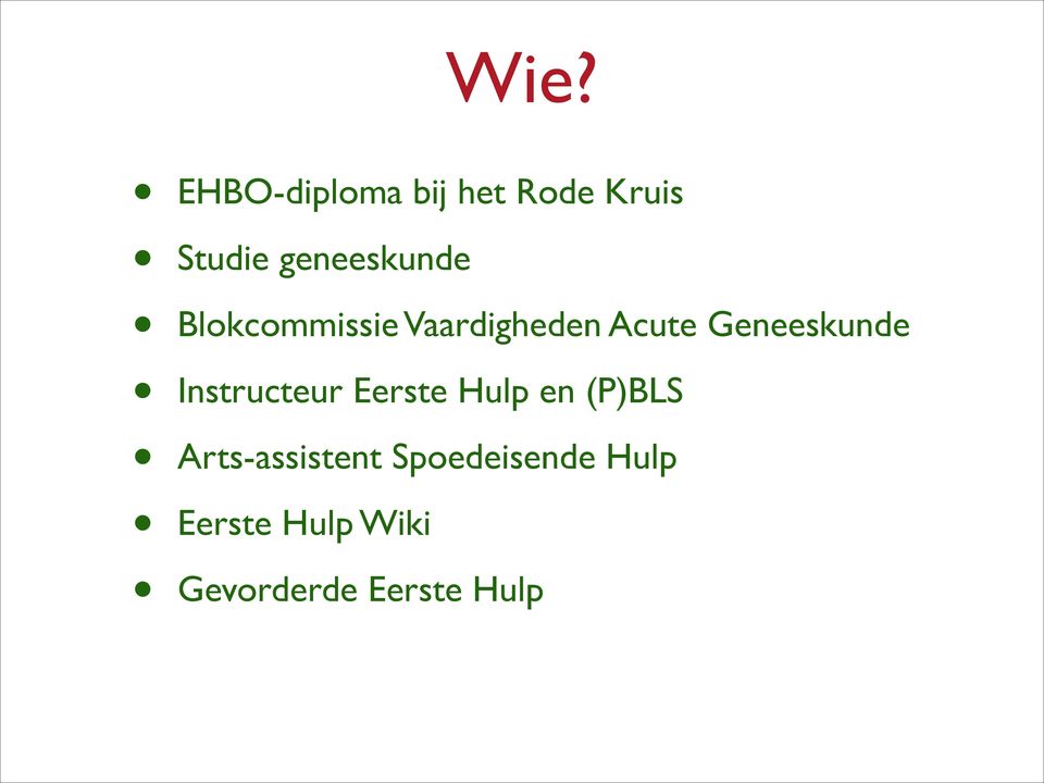 Arts-assistent Spoedeisende Hulp Eerste Hulp Wiki