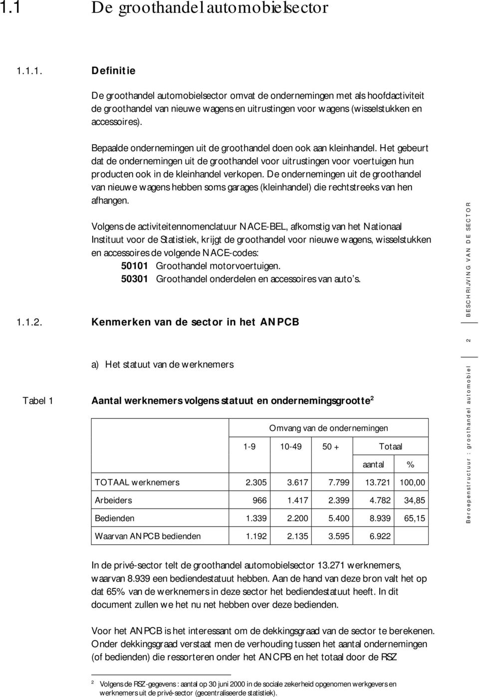 De ondernemingen uit de groothandel van nieuwe wagens hebben soms garages (kleinhandel) die rechtstreeks van hen afhangen.